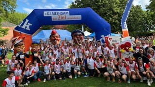 Das Herzenssache-Laufteam beim Gutenberg Halbmarathon 2025
